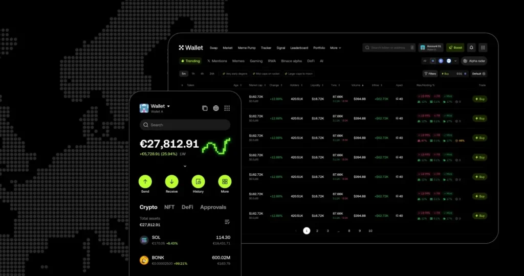 Wallet & Onchain Services Available in Europe